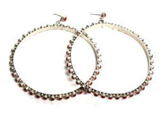 Zuni Coral Petti Point Hoop Earrings– Magnificent  