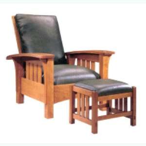   Furniture Design Plan #181 Bow Arm Morris Chair