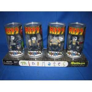  Kiss Minimates Set of 4 Psycho Toyz for Crazy Kids Art 