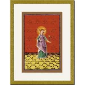   Print 17x23, Saint Apollonia with Tooth in Forceps