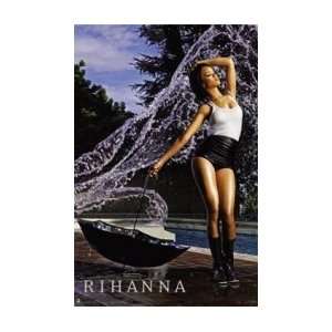  RIHANNA Umbrella Music Poster