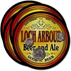  Loch Arbour , NJ Beer & Ale Coasters   4pk Everything 