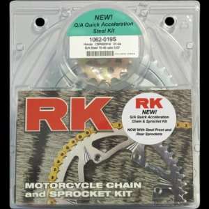 RK Chain and Sprocket Kit   Quick Acceleration with Lightweight 