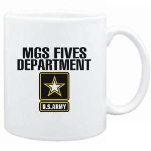  Mug White  Mgs Fives DEPARTMENT / U.S. ARMY  Sports 