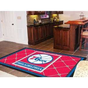  Philadelphia 76ers NBA 5x8 Rug (60x92) 