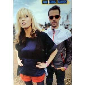  The Ting Tings Poster ~ Exclusive U.K. Import ~ 24x34 