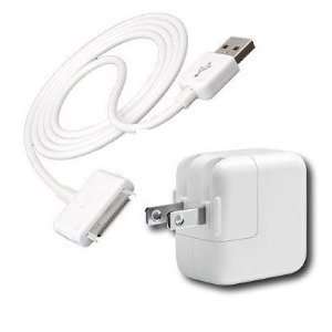 10W USB AC Power Adapter for Apple iPad   iPad 2 w/ USB Sync Charge 