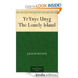 Yr Ynys Unyg The Lonely Island Julia de Winton  Kindle 