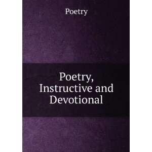  Poetry, Instructive and Devotional Poetry Books