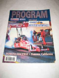 37th Ann. Winternationals Pomona Raceway Jan./Feb. 1997 Blaine Johnson 