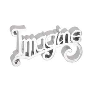  Polystone Word Imagine 7w, 5h Bombayjewel 57070