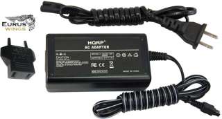 HQRP AC Adapter fits Sony Handycam DCR HC27 DCR HC28 DCR HC27E DCR 