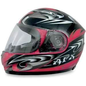  AFX HELMET FX90 W DARE RED LG 0101 5757 Automotive