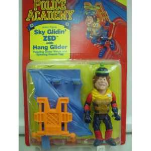  Police Academy Sky Glidin Zed /w Hang Glider Toys 