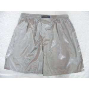   Boxer Shorts  Sterling Silver Solid Color/No Design (SIZE LARGE 28 30