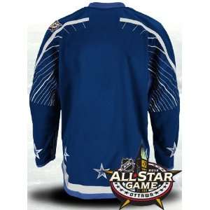 2012 All Star EDGE Authentic NHL Jerseys BLANK Hockey BLUE Jersey Size 
