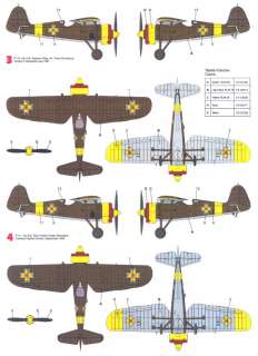 Techmod Decals 1/48 ROMANIAN PZL P 11c Fighter  