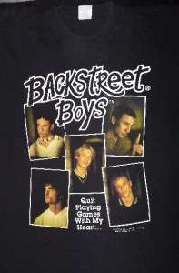 BACKSTREET BOYS Quit Playing Games With My Heart Vintage 1997 Promo 