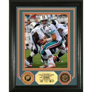  Chad Pennington 24KT Gold Coin Photo Mint Sports 