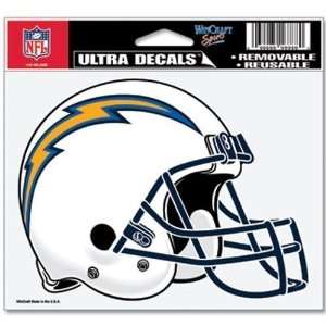  San Diego Chargers 4.5x6 Ultra Decal