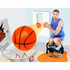  Slam Dunk Toilet Basketball Toys & Games