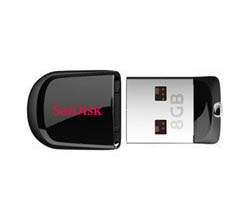 SanDisk Cruzer Fit CZ33 8GB 8G USB Flash Pen Nano Drive Memory Mobile 