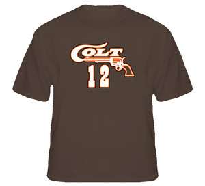 Cleveland Browns Colt Mccoy 12 Texas T Shirt  