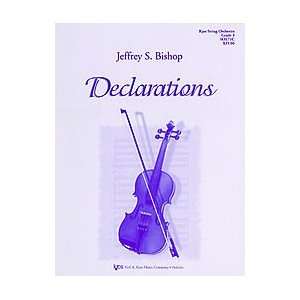  Declarations Musical Instruments