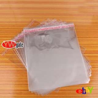 Free Ship Various Clear Seal Self Adhesive Plastic Jewelry Packing 