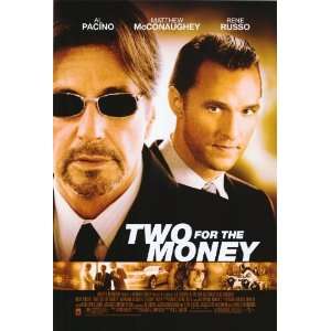  Two for the Money (2005) 27 x 40 Movie Poster Style B 