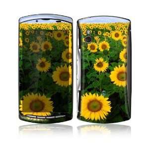  Sony Ericsson Xperia Play Decal Skin Sticker   Sun Flowers 