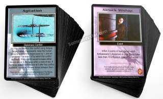 Babylon 5 CCG Wheel of Fire Set Uncommon & Common Cards  