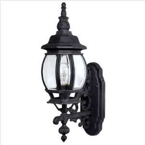 Capital Lighting   9867BK   French Country One Light Outdoor Wall 
