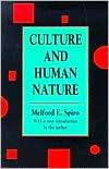 Culture and Human Nature, (1560007028), Melford E. Spiro, Textbooks 