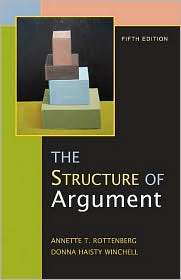 Structure of Argument, (0312453787), Annette T. Rottenberg, Textbooks 