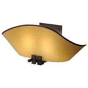  Naples Wave Wall Sconce by Bacchus Glass