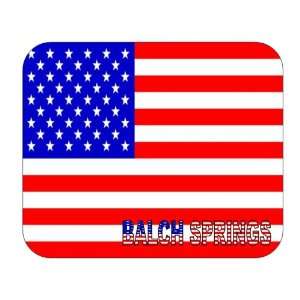  US Flag   Balch Springs, Texas (TX) Mouse Pad Everything 