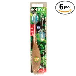  SOURCE TBRUSH,RP HD,SOFT, pack of 6 ,Color may vary 