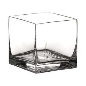  Cube Glass Vase 6x6x6 Arts, Crafts & Sewing