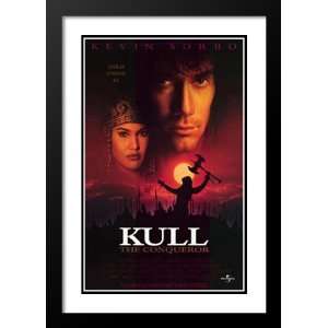 Kull the Conquerer 20x26 Framed and Double Matted Movie Poster   Style 