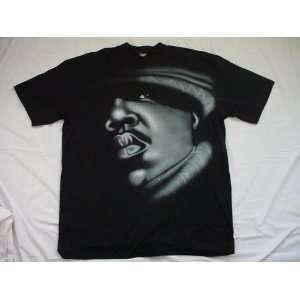 Airbrushed Notorious Biggy T shirt, L 