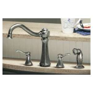   Faucet With Handspray by Moen   7068 in Pewter