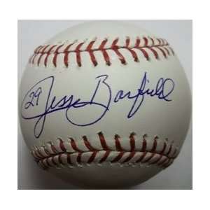  MLBPAA Jesse Barfield Autographed Baseball Sports 