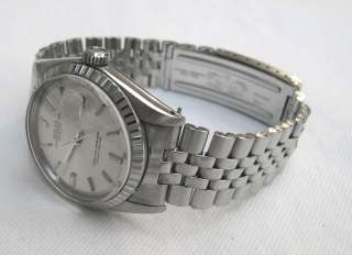 Rolex Oyster Perpetual Datejust 1603, Clean Dial, SS Band  