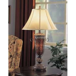  32 Glass Mosaic Table Lamp with Nite Light