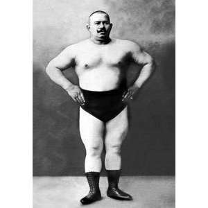  Vintage Art Bodybuilder in Hands on Hips Pose   03977 9 