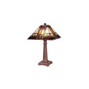    Dale Tiffany Mission 2 Light Table Lamp 8840 739