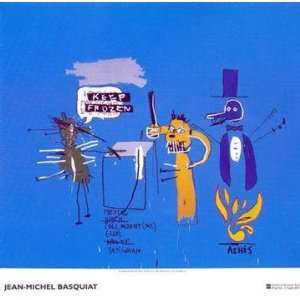 Dingoes That Park Their Brains with Their Gum by Jean Michel Basquiat 