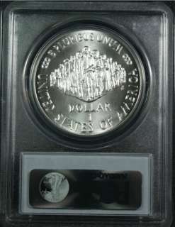 1987 P $1 Commemorative CONSTITUTION Silver Dollar PCGS MS70  