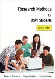 Research Methods For Bsw Students, (0981510000), Richard Grinnell 